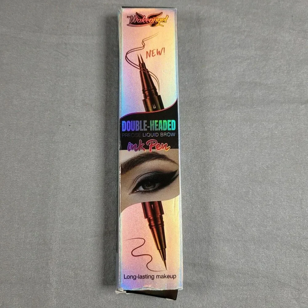 2 in 1 Double-headed Liquid Brow Pen Precise Brow #03 Brown plus Brow Brush